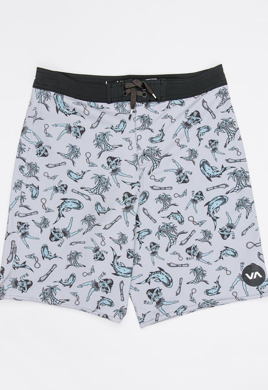 RVCA - VA Trunk Boardshorts Grey