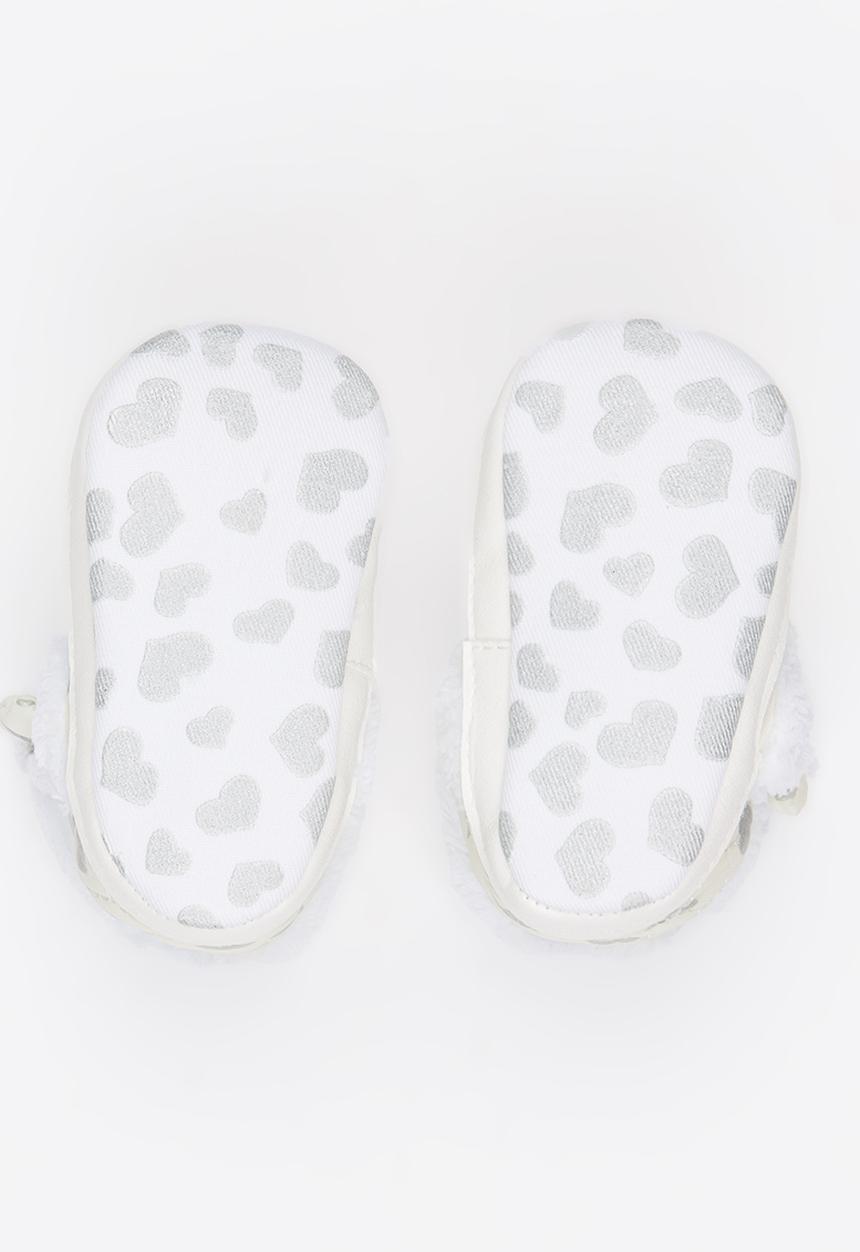 Pop Candy - Girls Bow Boots Milk