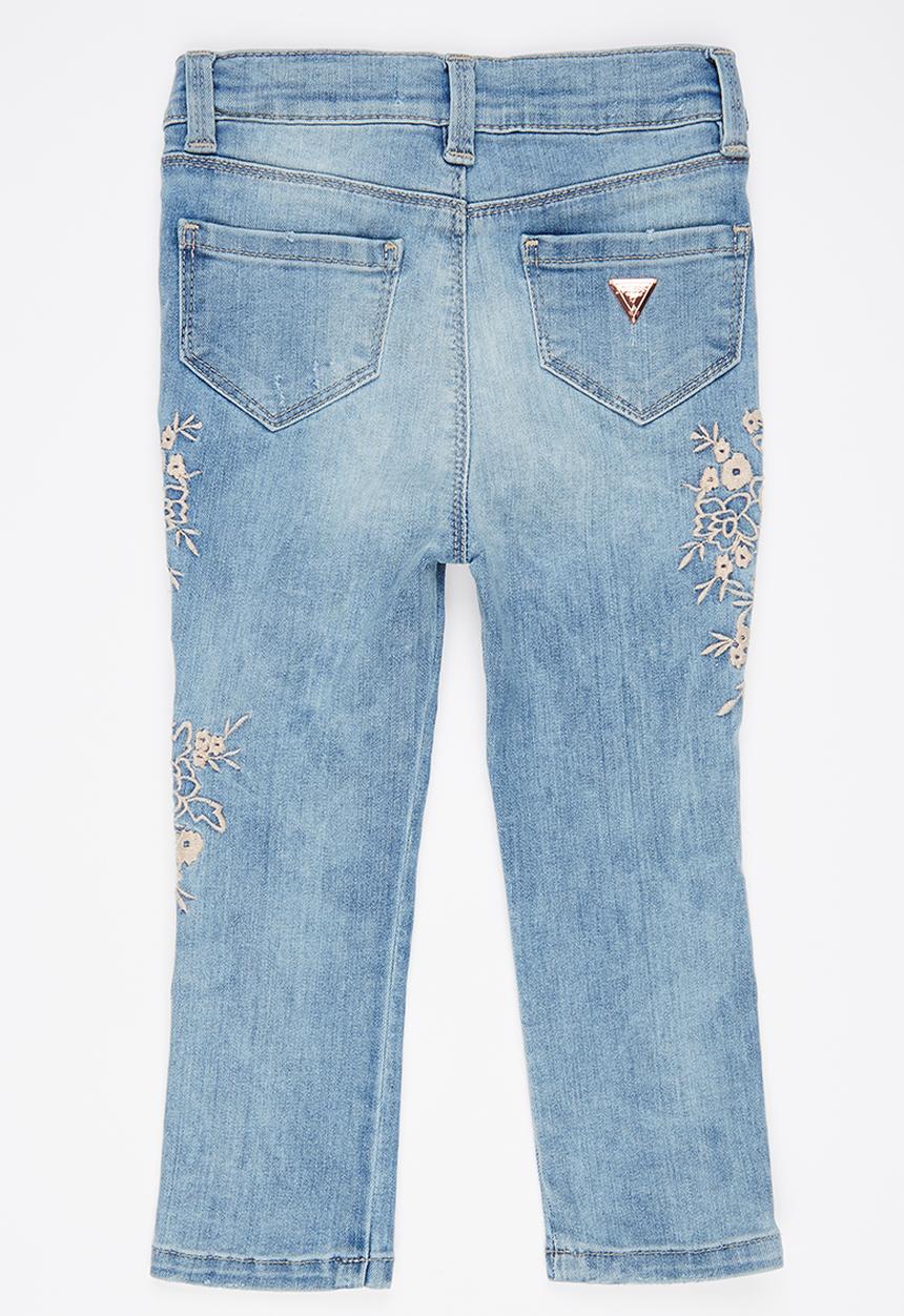 GUESS - High Waisted Skinny Pale Blue