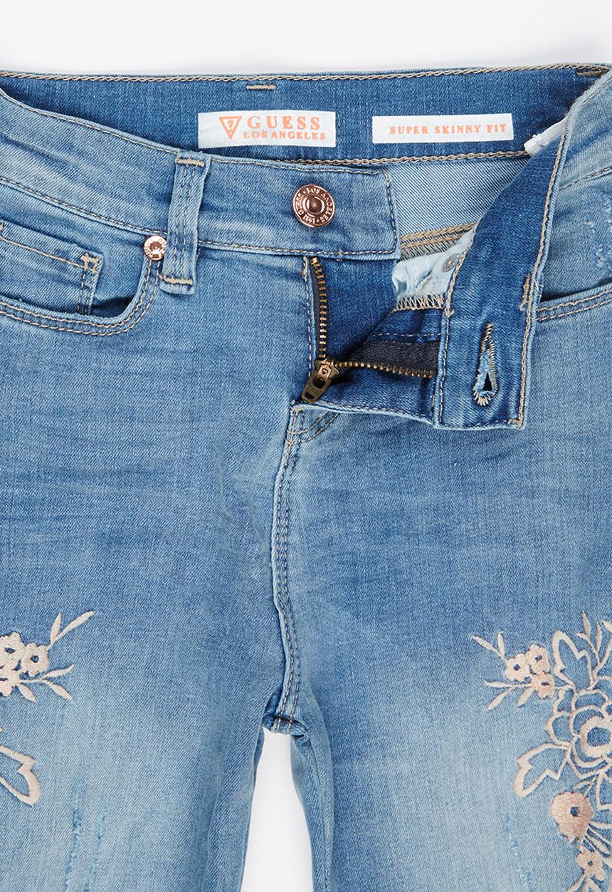 GUESS - High Waisted Skinny Pale Blue