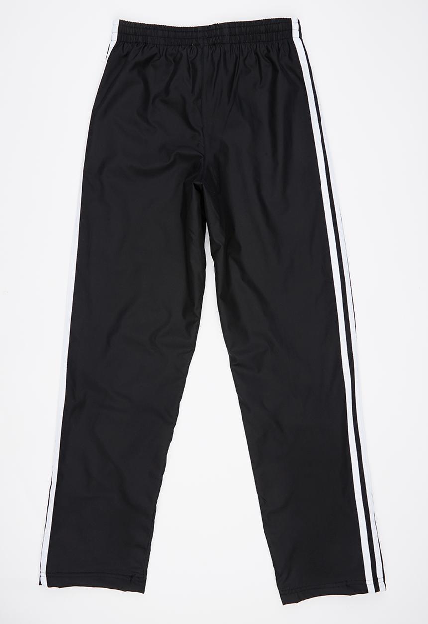 adidas Performance - Boys Woven 3 Stripe  Pant Black and White