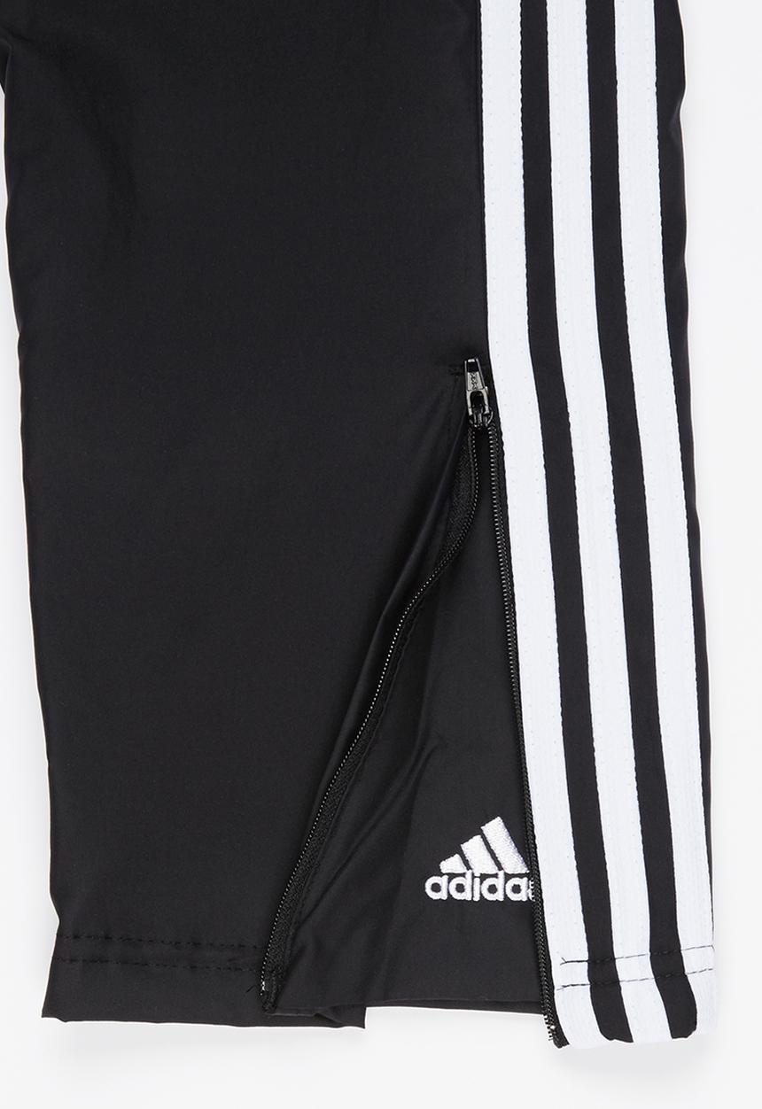 adidas Performance - Boys Woven 3 Stripe  Pant Black and White