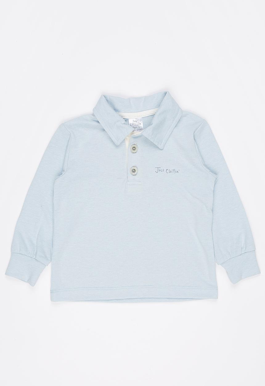 Just chillin - Golf Shirt Pale Blue