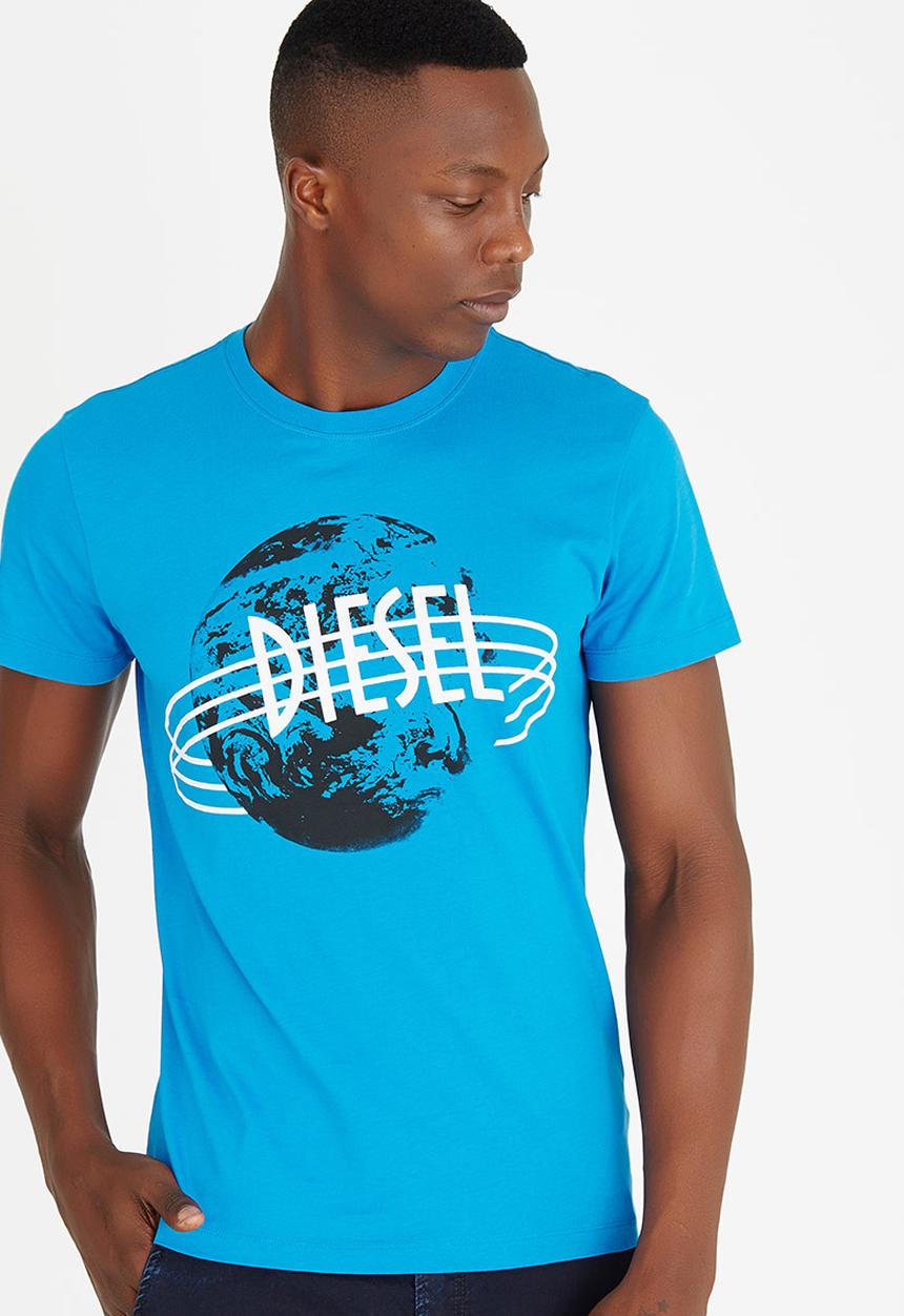 Diesel  - T-Diego-NC T-Shirt Blue
