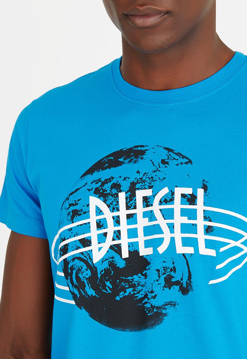 Diesel  - T-Diego-NC T-Shirt Blue