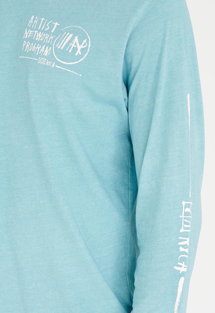 RVCA - ANP Marker T-Shirt Blue