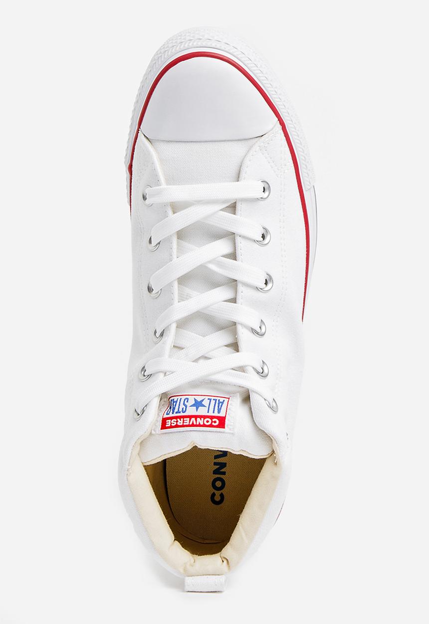 Converse - Chuck Taylor All Star Street Mid Sneakers White
