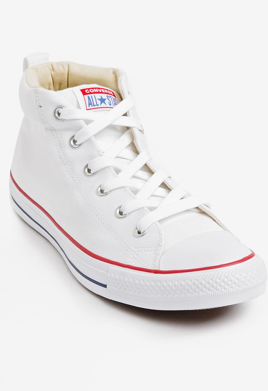Converse - Chuck Taylor All Star Street Mid Sneakers White