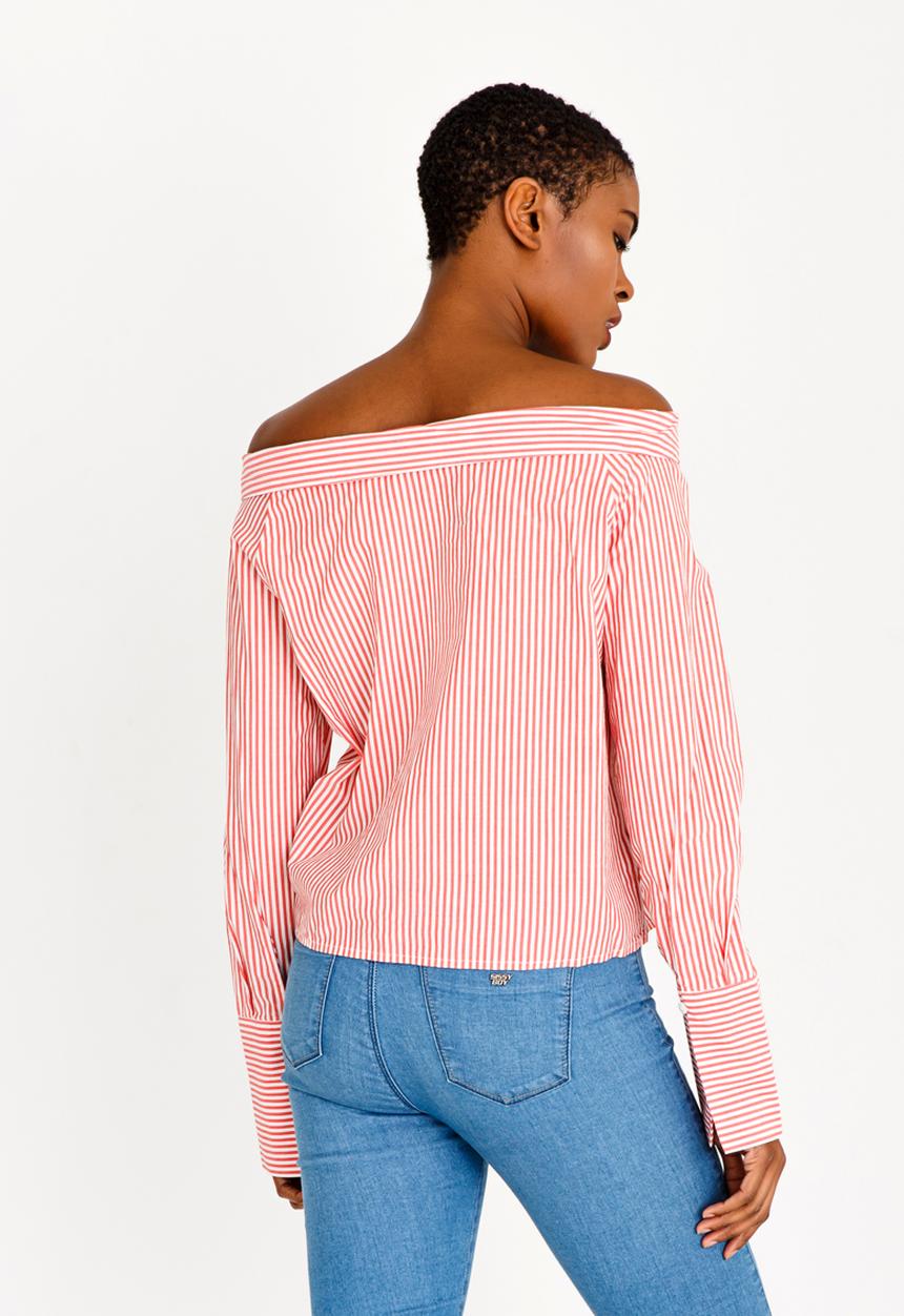 ONLY - Bambi Boxy Shirt Red