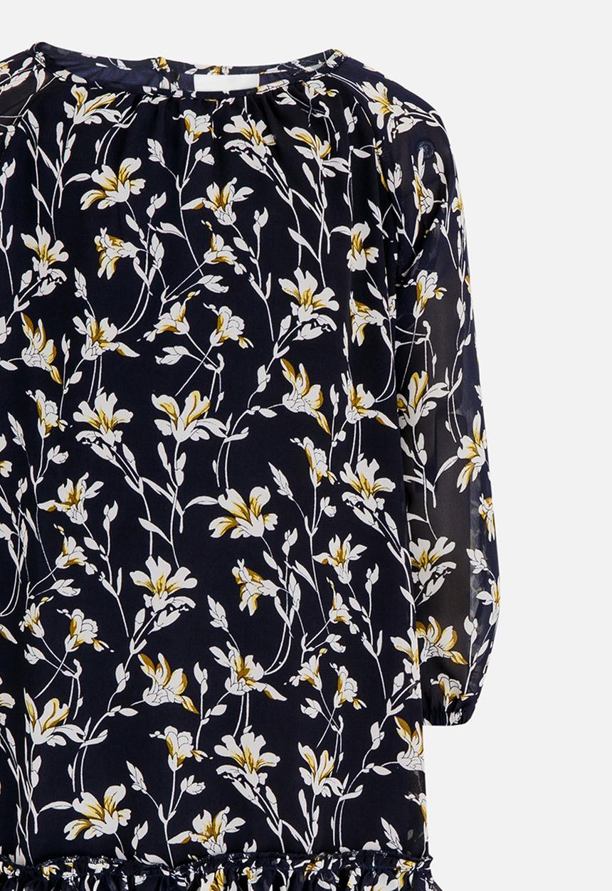 See-Saw - Chiffon Printed Dress Multi-colour