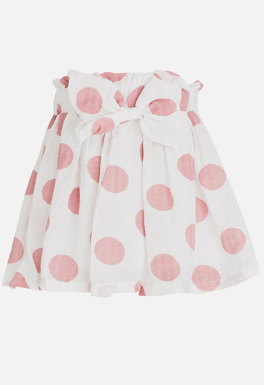 Pop Candy - Polka Dot Skirt Mid Pink