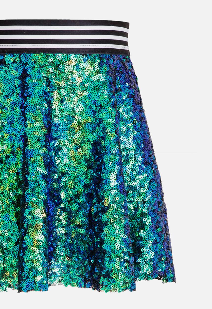 See-Saw - Sequin Skirt Multi-colour