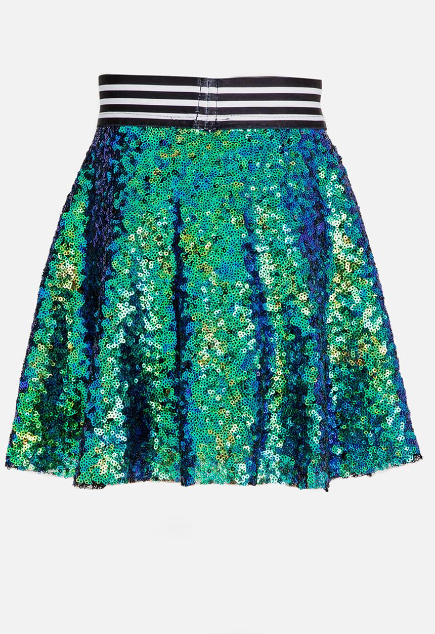See-Saw - Sequin Skirt Multi-colour