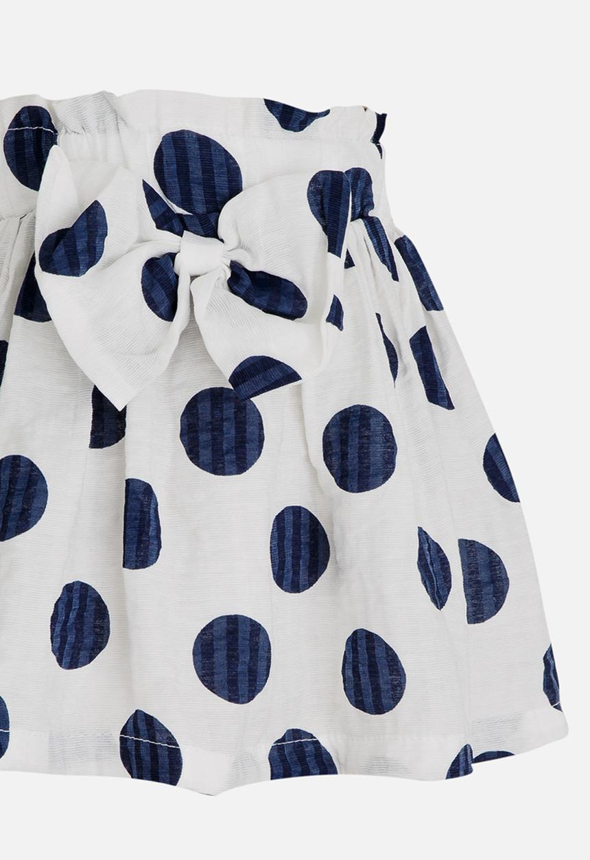 Pop Candy - Polka Dot Skirt Navy