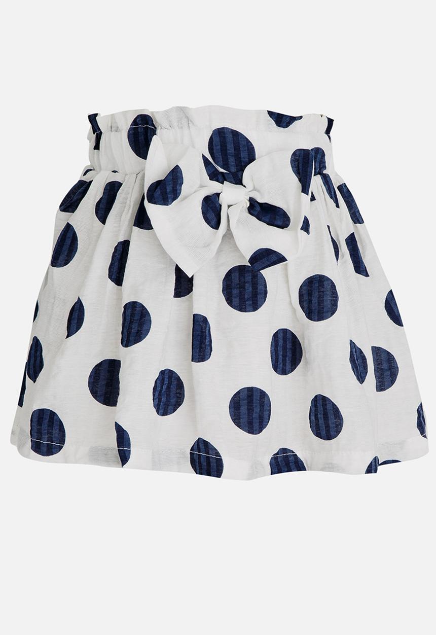 Pop Candy - Polka Dot Skirt Navy