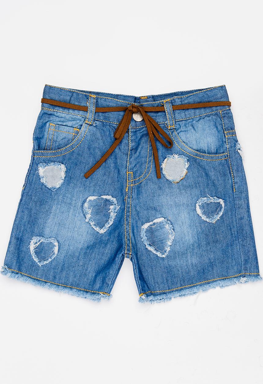 Pop Candy - Denim Shorts Blue