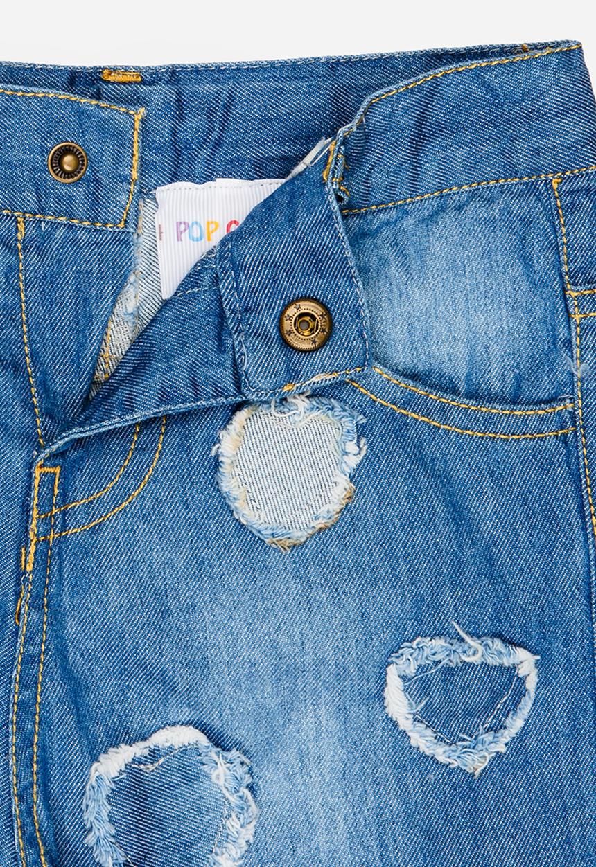 Pop Candy - Denim Shorts Blue