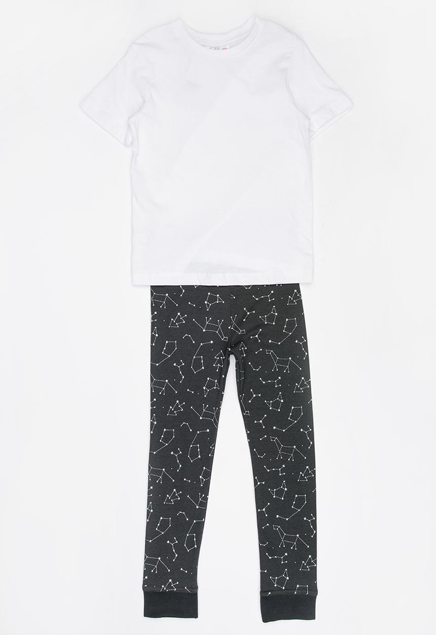 Pop Candy - Pj Set - black/white