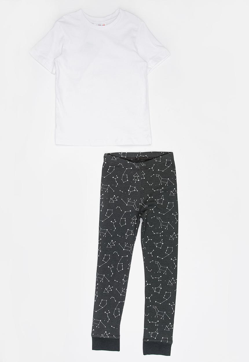 Pop Candy - Pj Set - black/white