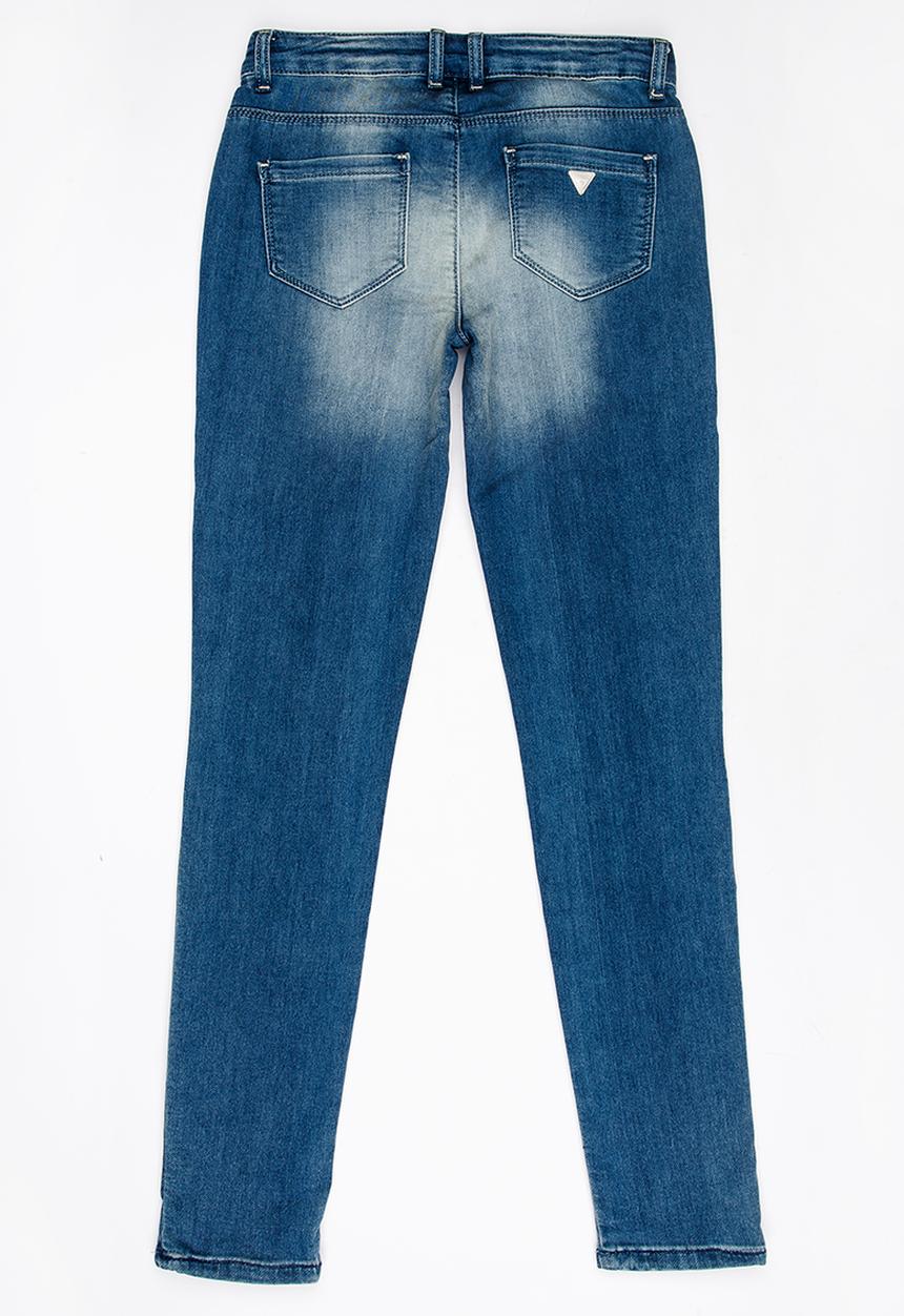 GUESS - Sequin Ripped Skinny Blue