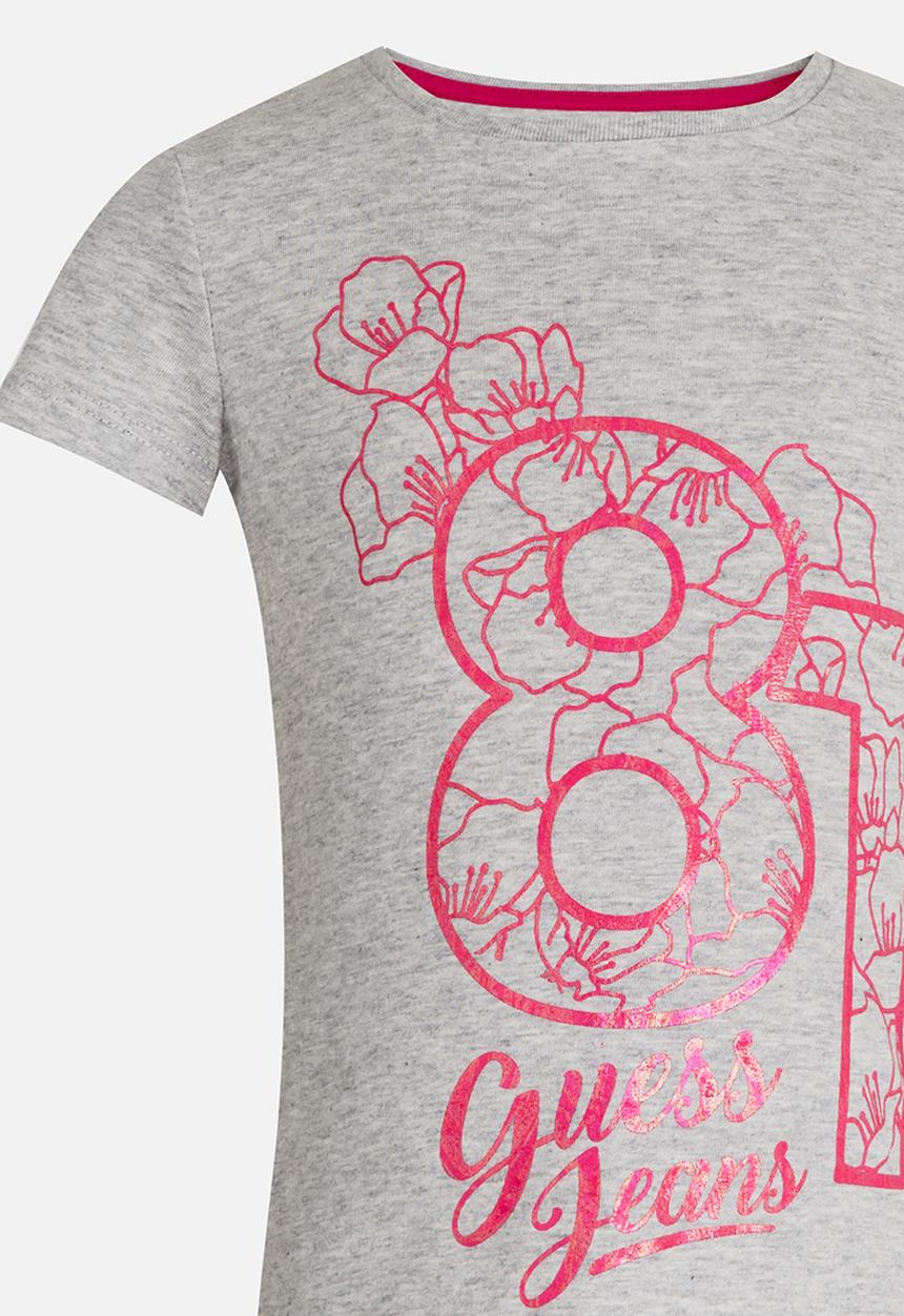 GUESS - Girls Stencil Tee Grey