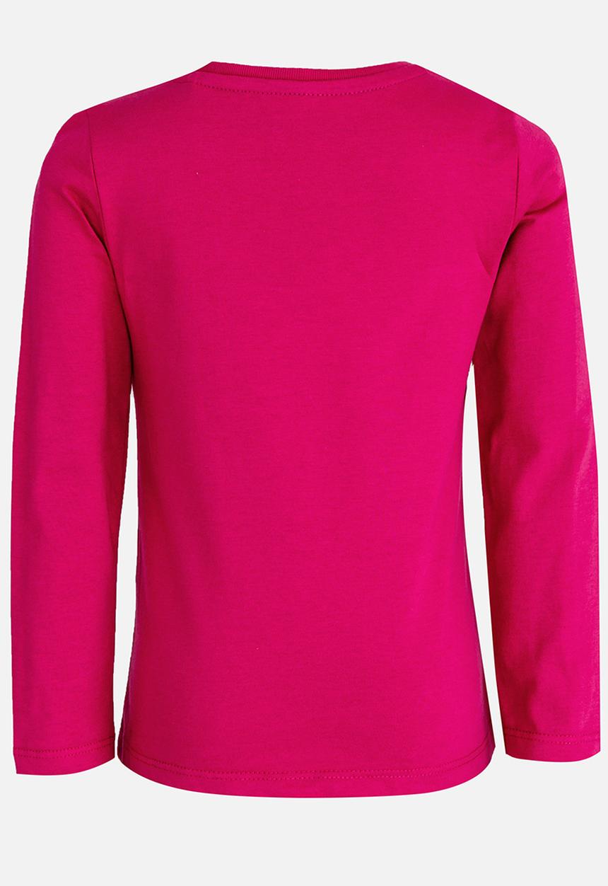 GUESS - Girls Tri Flower Tee Dark Pink