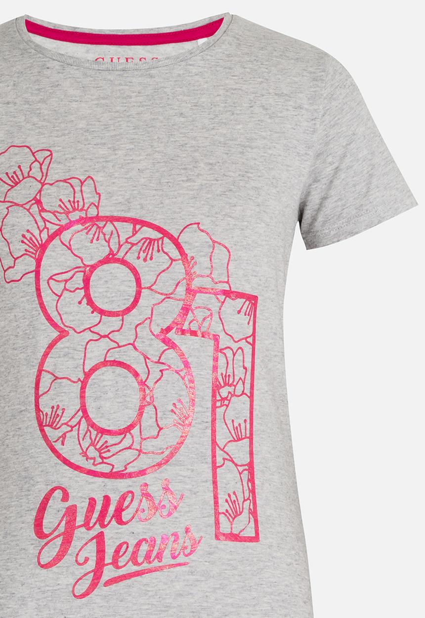 GUESS - Girls Stencil Tee Grey