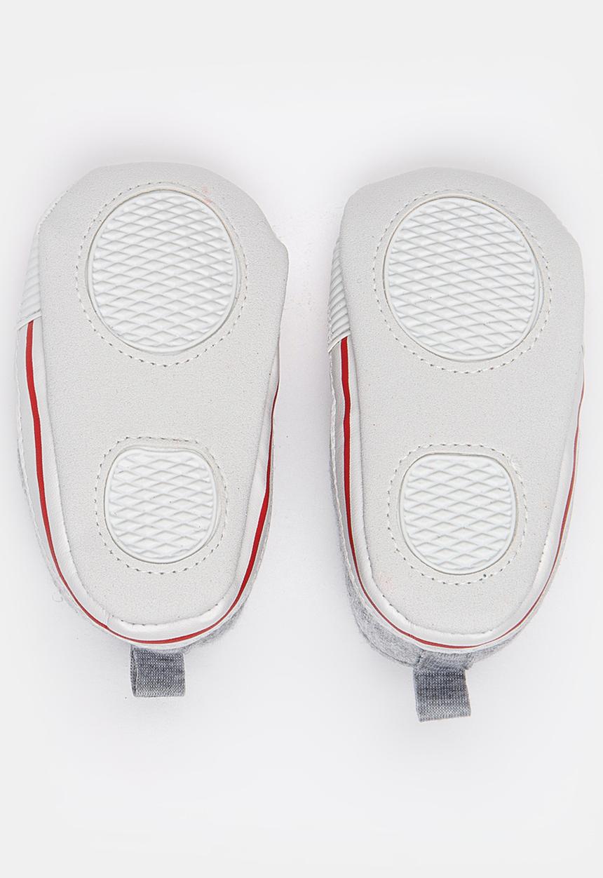 Pop Candy - Nautical Stripe Loafers Red