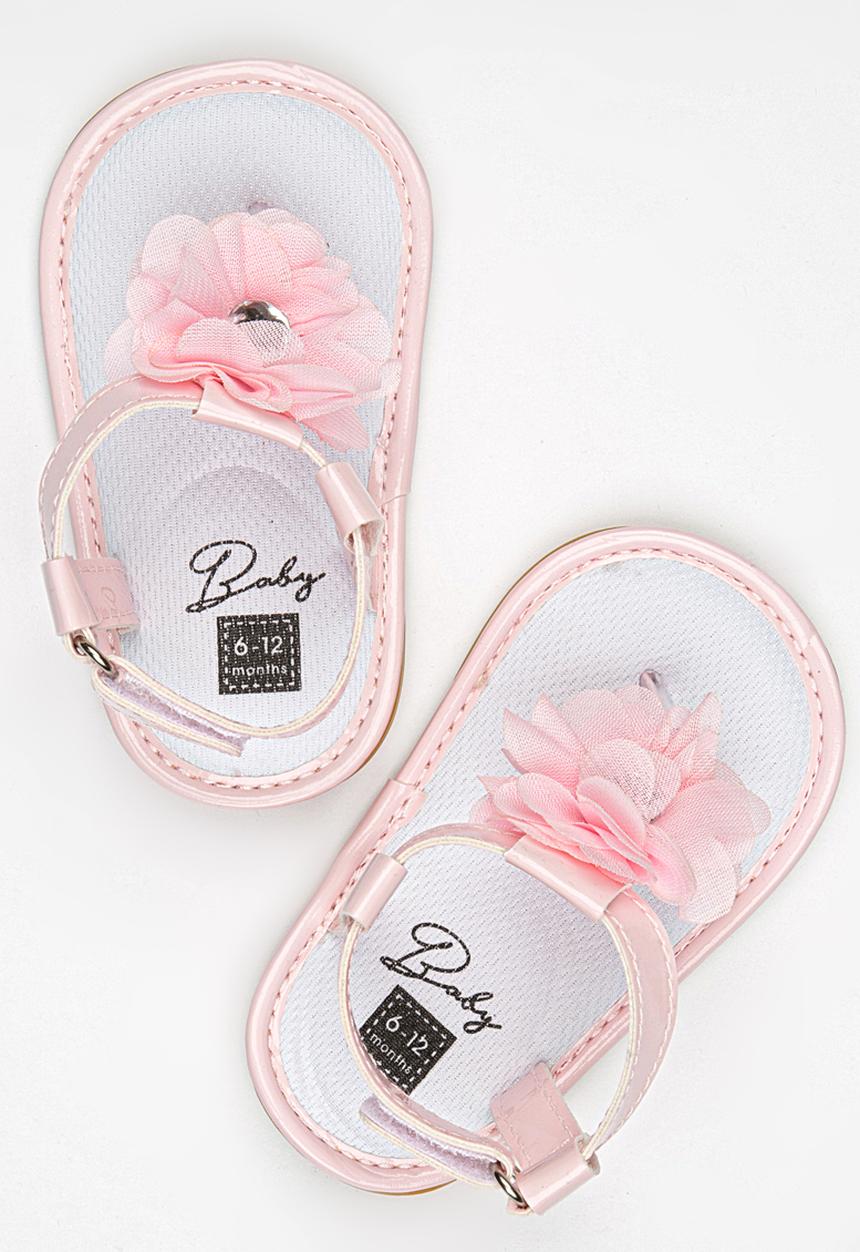 Pop Candy - Embellished Sandal Mid Pink