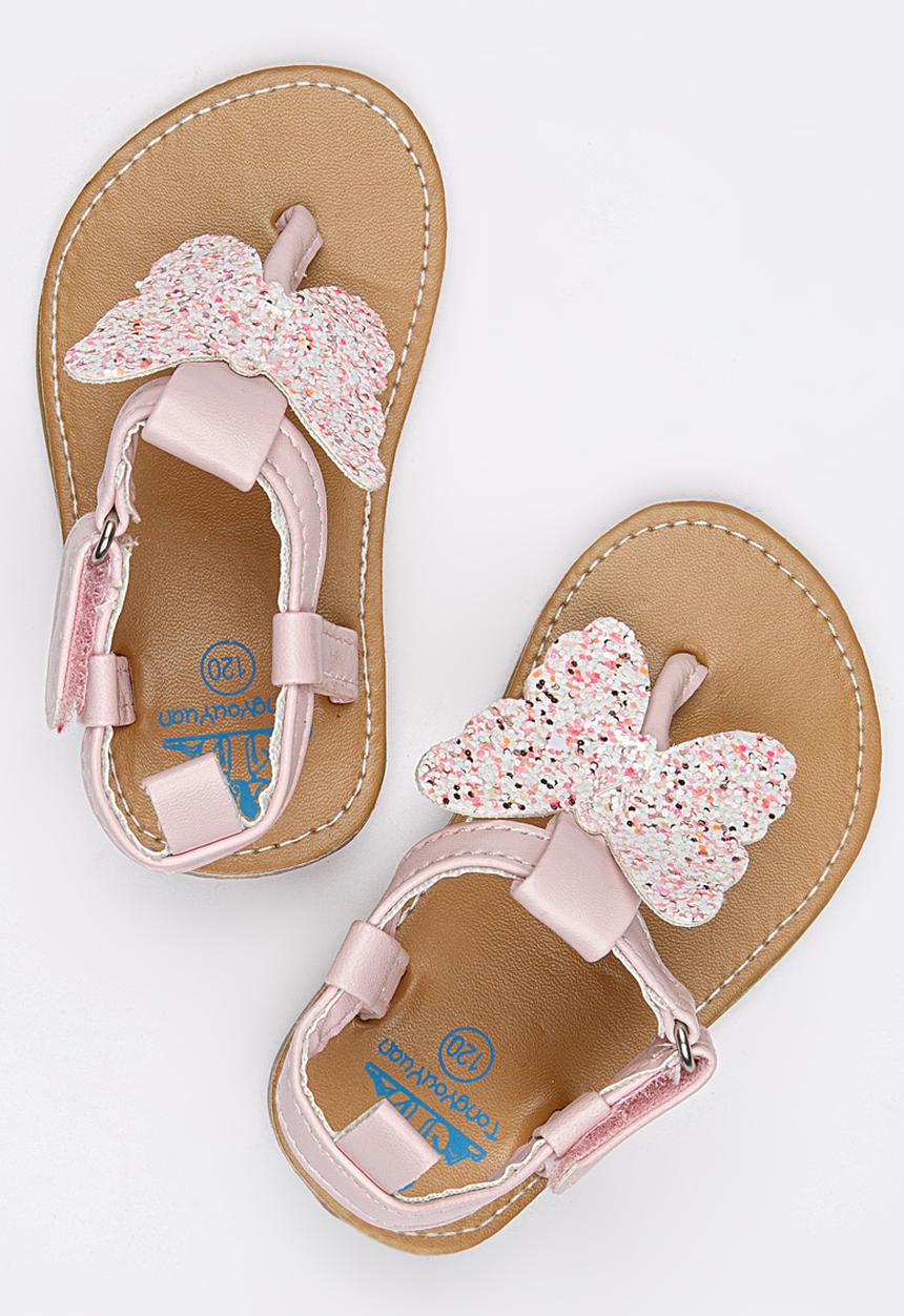 Pop Candy - Butterfly Sandals Mid Pink