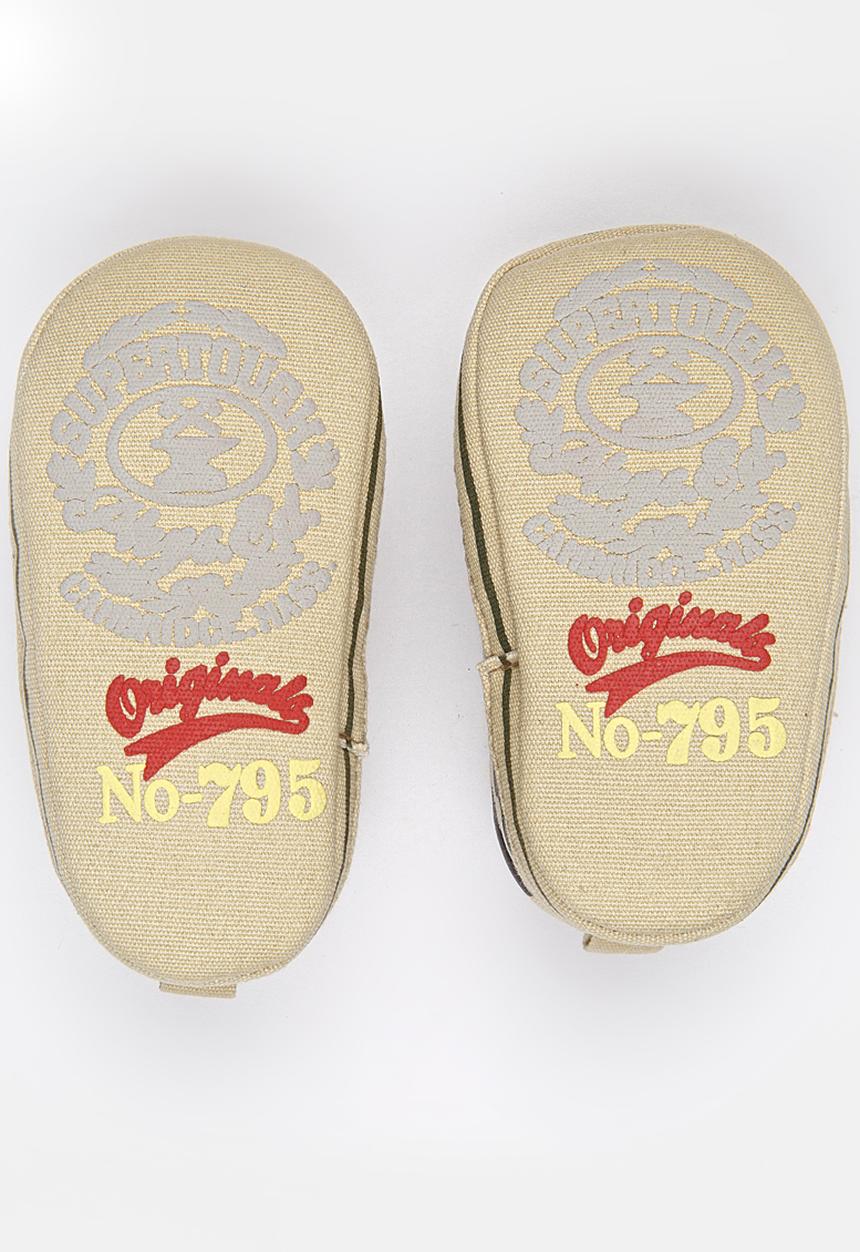 Pop Candy - Boys Camo Slip on Multi-colour