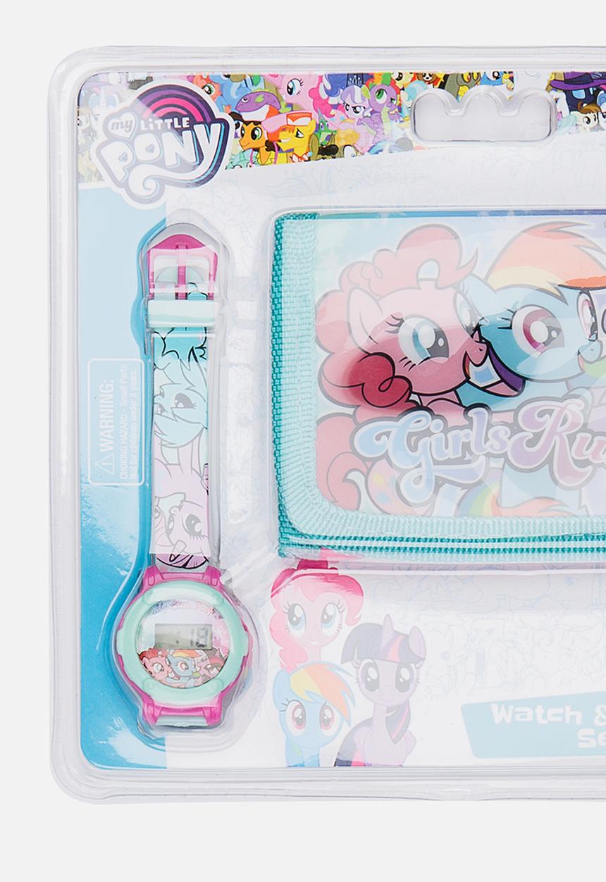 Character Fashion - My Little Pony Wallet & Watch Set Multi-colour