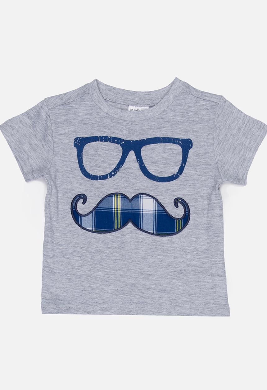 Twin Clothing - Shades Printed T-shirt Grey
