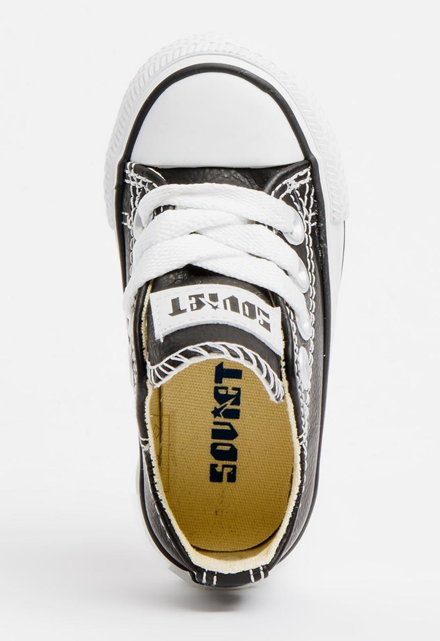SOVIET - Viper Low Cut Sneaker PU Black