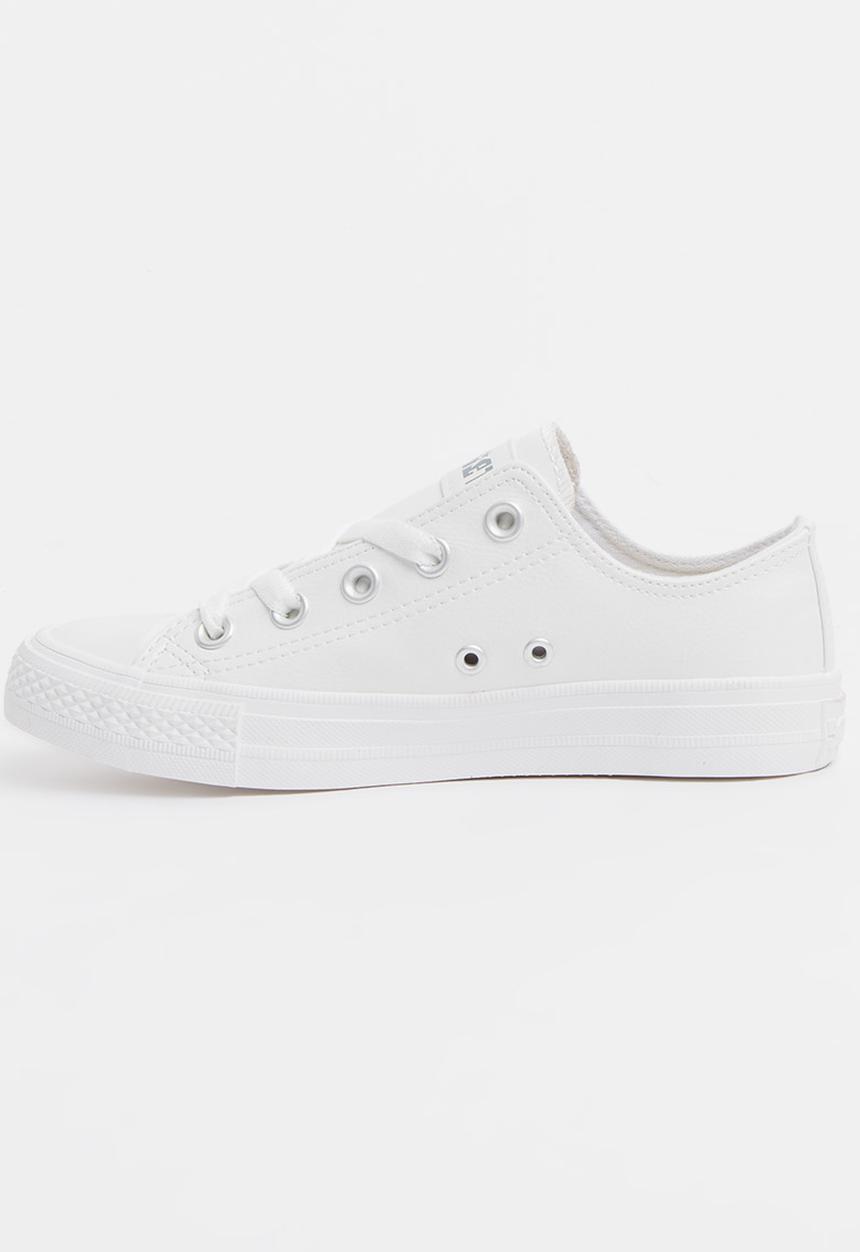 SOVIET - Viper Low Cut Sneaker PU Mono White
