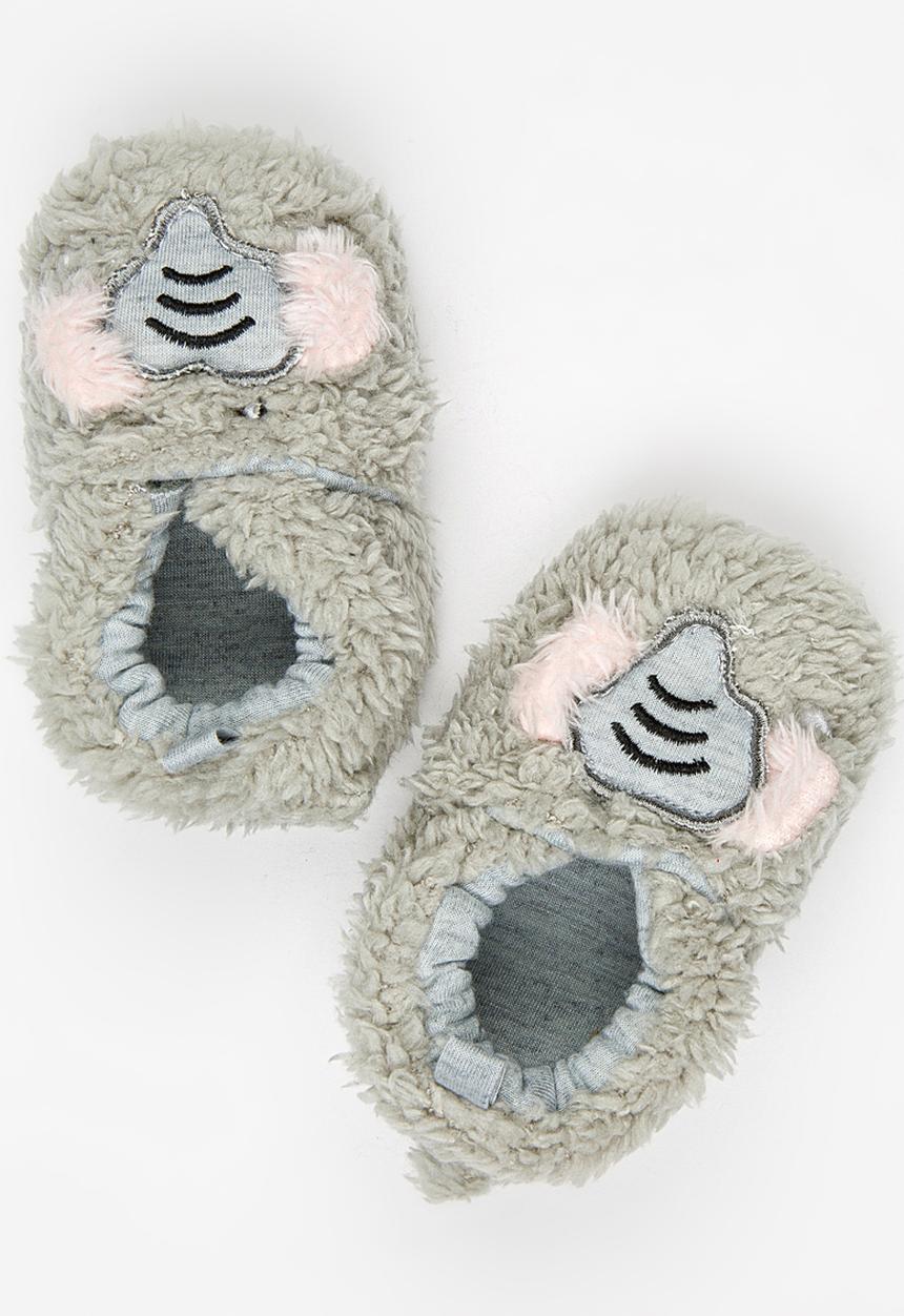 Pop Candy - Elephant Slippers Grey