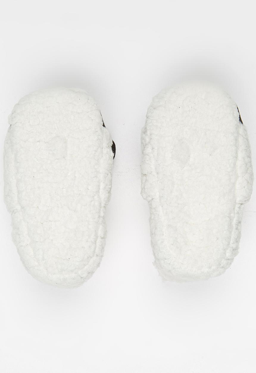 Pop Candy - Sheep Slippers Black and White