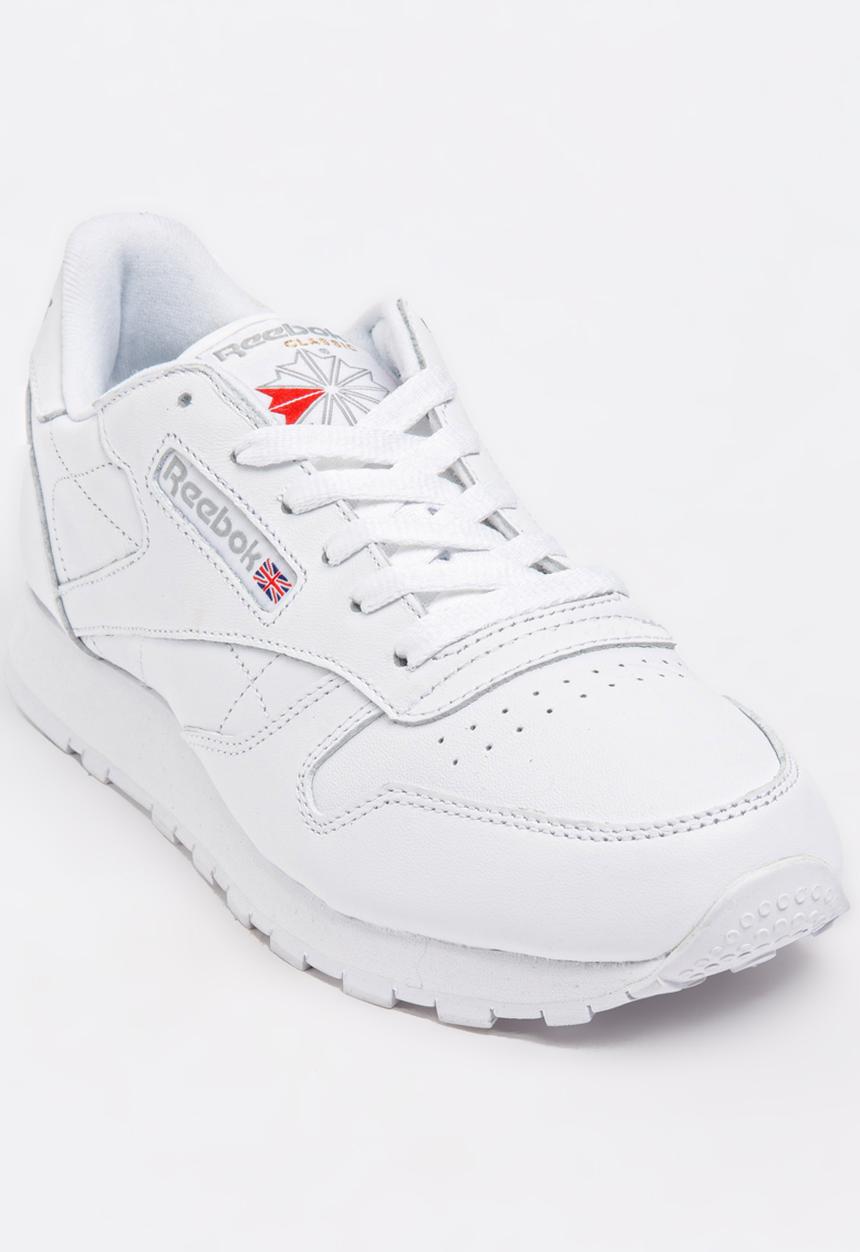 Reebok - Teens classic leather sneaker - white