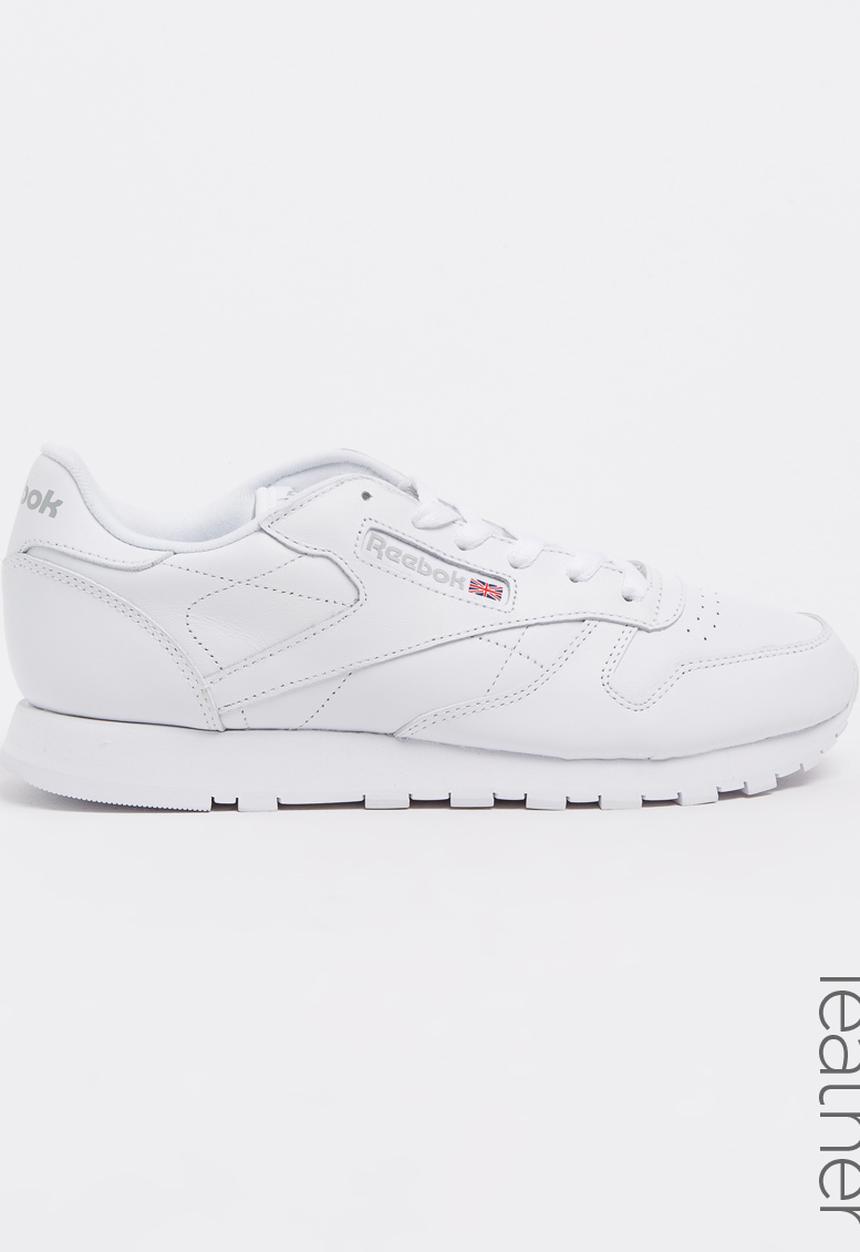 Reebok - Teens classic leather sneaker - white