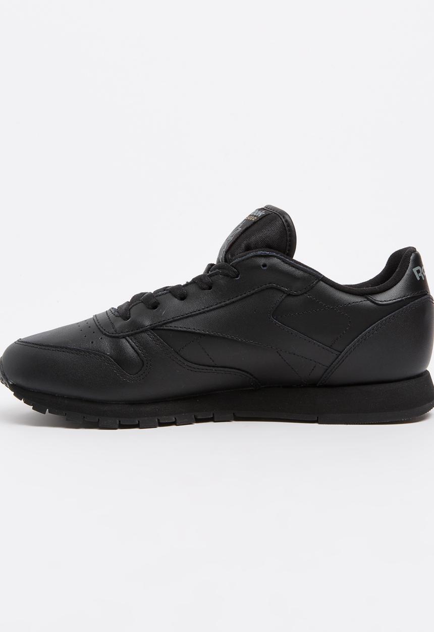 Reebok - Teens classic leather sneaker - black