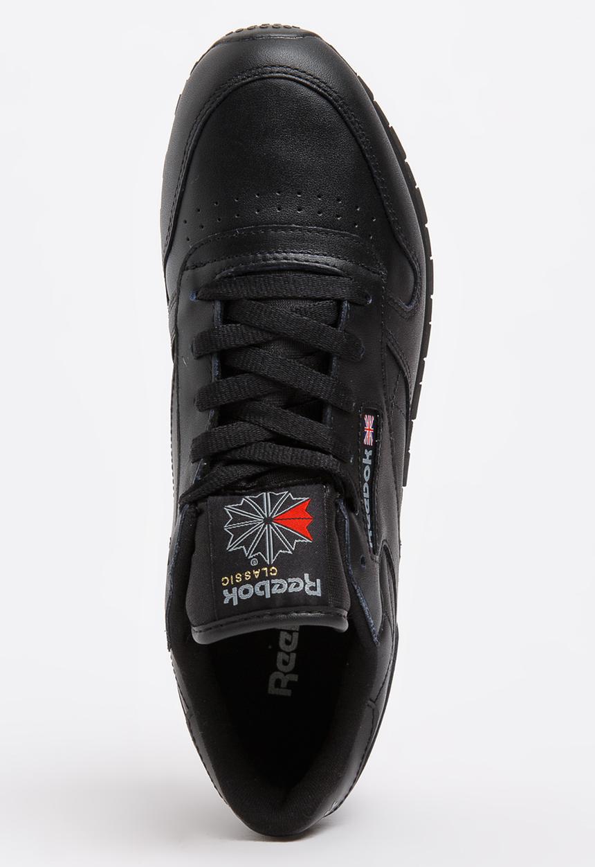 Reebok - Teens classic leather sneaker - black