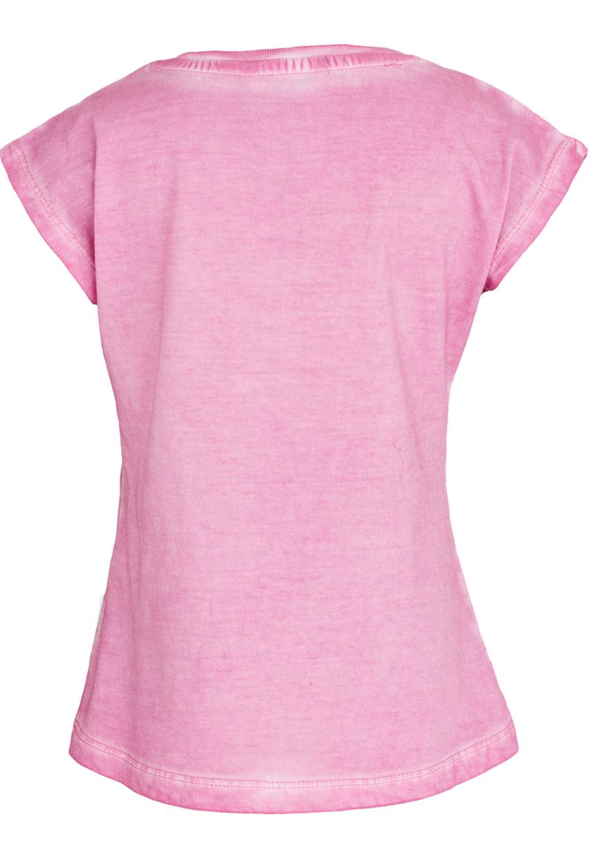 GUESS - S/S  LA Flamingo Tee Pale Purple