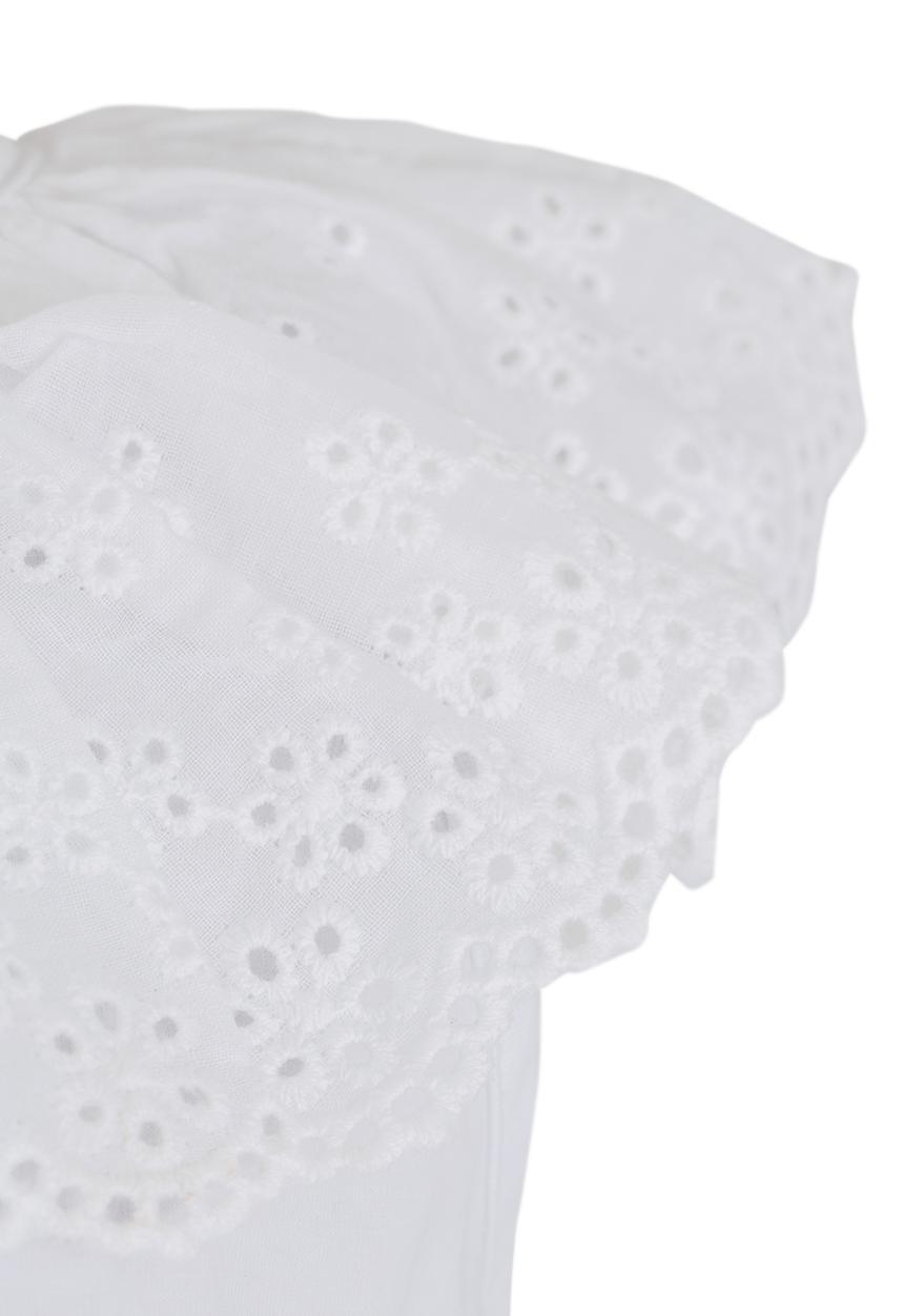 Pop Candy - Ruffle Detail Top White