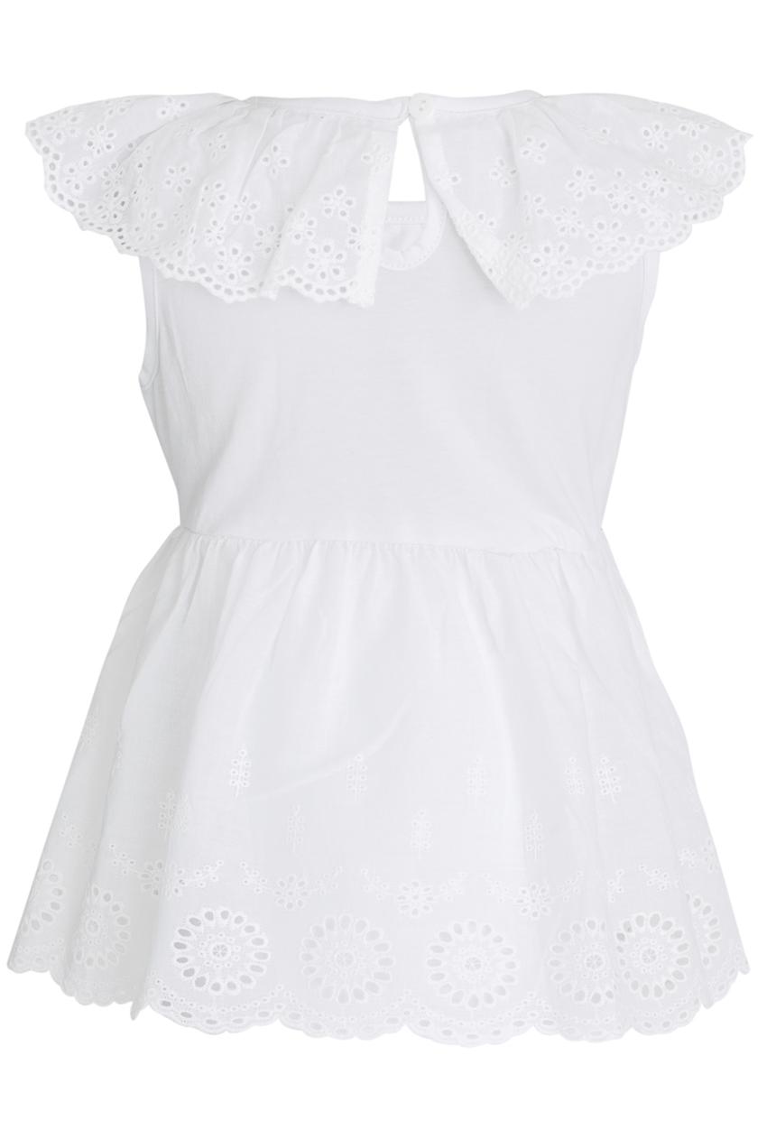 Pop Candy - Ruffle Detail Top White