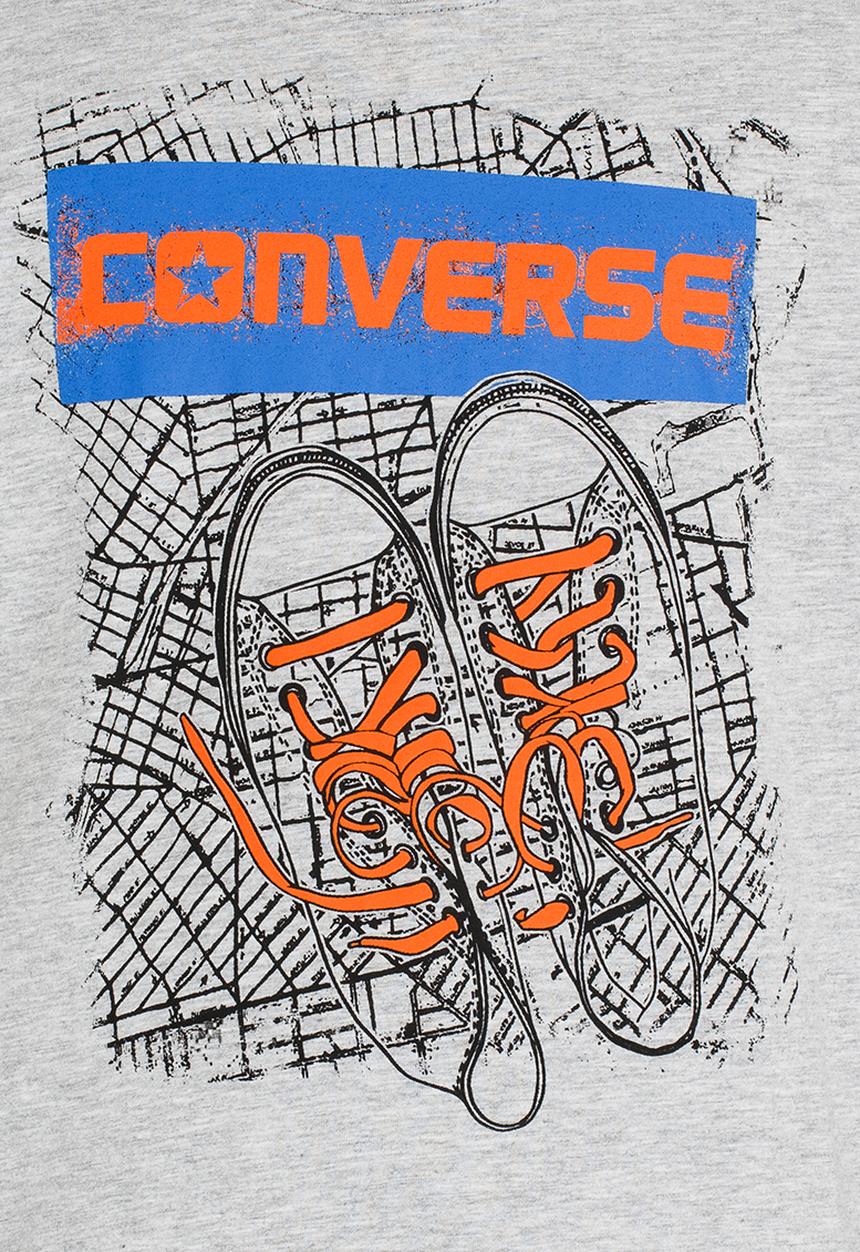 Converse - Map Tee Grey