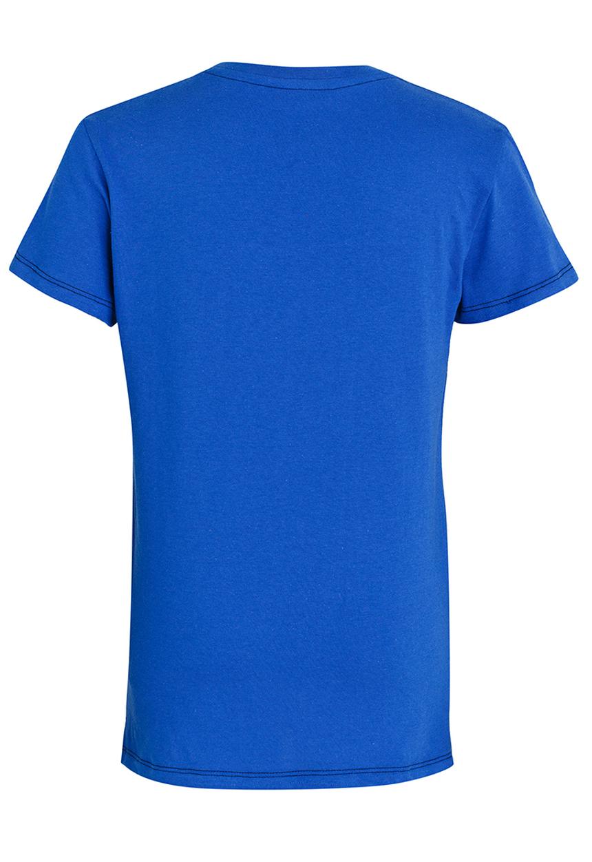 GUESS - S/L Circle Guess Tee Blue