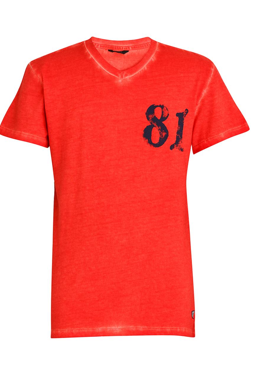 GUESS - S/S 81 Gunner Tee Orange