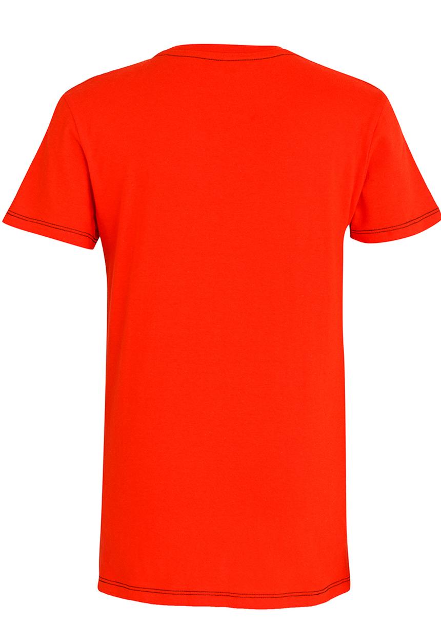 GUESS - S/L Circle Guess Tee Orange
