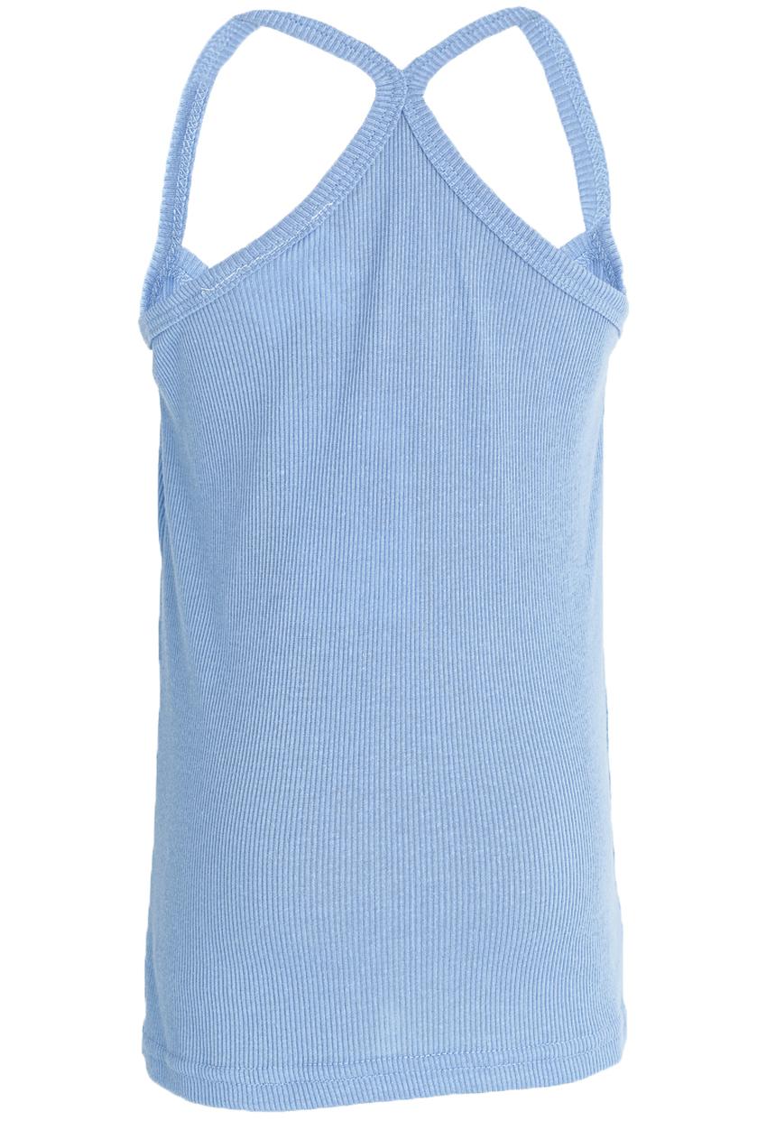 Pop Candy - Strappy Vest Mid Blue
