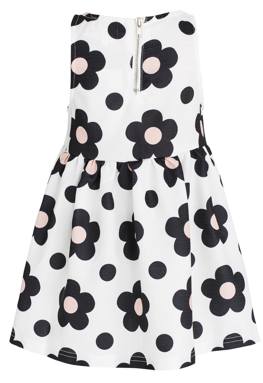 Pop Candy - Flower Print  Dress Black and White
